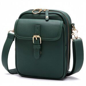 6217 Small Crossbody Bags Vegan Leather Messenger Purses, Vintage Wallet
